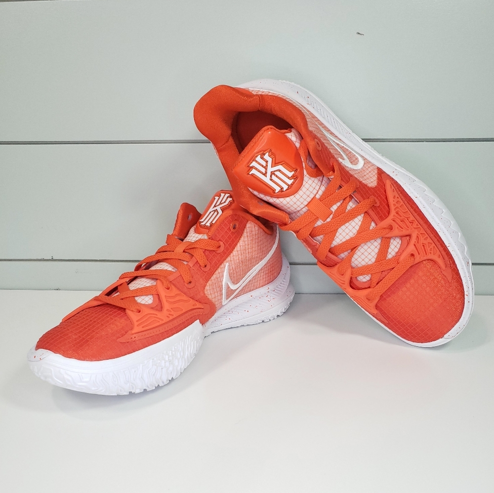 Nike Kyrie Low 4 TB Team Orange DM5041-802 Men's Basketball shoes sneakers Sz 9 - Picture 9 of 11